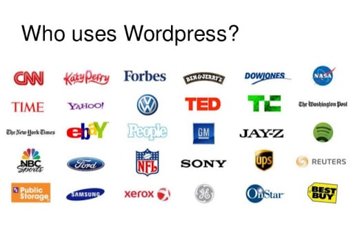 Companies that use WordPress